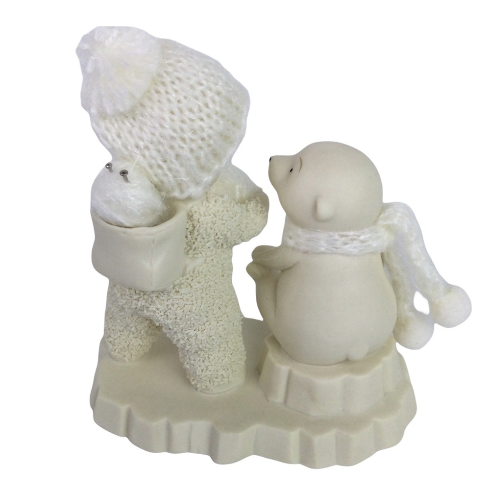 Dept 56 Snowbabies “Barely A Knitter” Figurine NIB - Picture 3 of 5